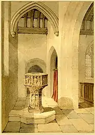 Interior of St. James Norwich (undated), British Museum