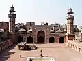 A view of the main prayer chamber