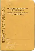 Int. Certi­ficates of Vacci­nation.