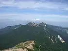 Mount Tengu from Mount Iō