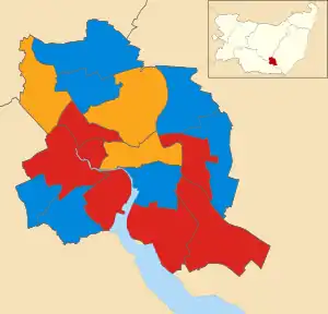 2006 results map