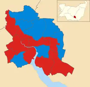 2015 results map