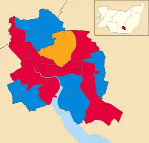 2021 results map