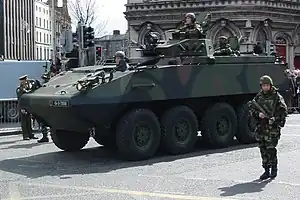 Piranha IIIH, Irish Army,Cavalry Reconnaissance Vehicle