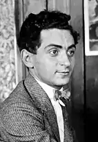 A photograph of composer Irving Berlin circa 1906