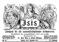 Title page of Isis (1878)