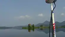 Someshwar Temple seen submerged