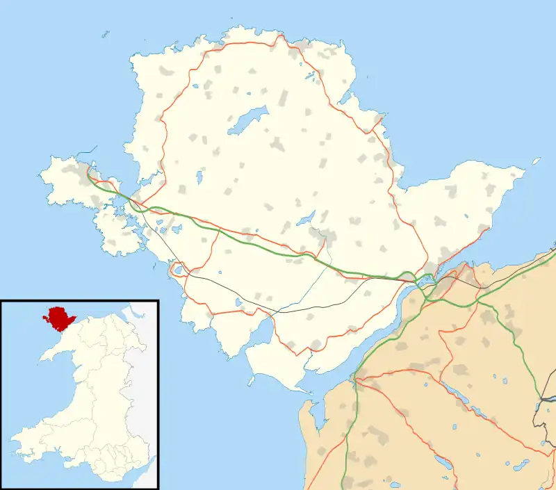 Marian-glas is located in Anglesey