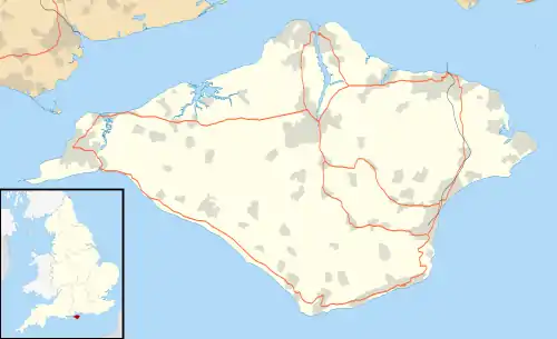 Afton Park is located in Isle of Wight