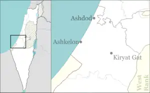 Nir Yisrael is located in Ashkelon region of Israel