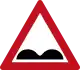 Uneven road