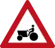 Farm vehicles crossing