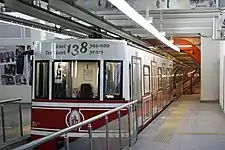 Train at Beyoğlu station