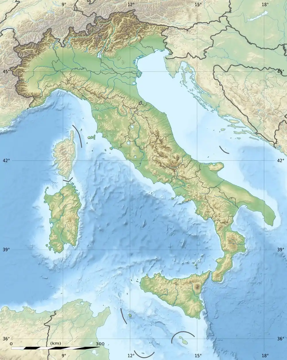 Monte Cingolo Rosso is located in Italy