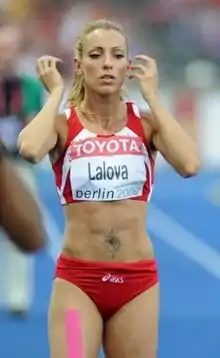 Ivet Lalova, 12th-fastest woman in the history of the 100 metres