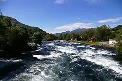 View of the river Jølstra