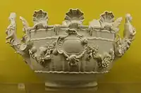 unpainted wine-cooler, J.F.Eberlein, 1740–41