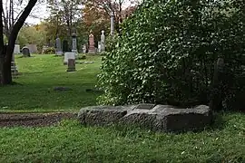 Joseph Guibord's tombstone