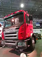 A JAC Runner HFC truck