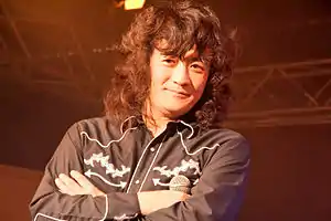 Fukuyama performing as part of JAM Project in Paris