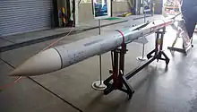 The AAM-4B was the first BVR missile to utilize an AESA seeker.