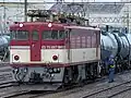 Refurbished JR Freight ED75 1017 in March 2007