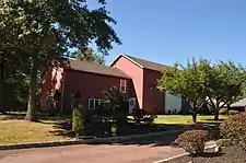 Two attached barns