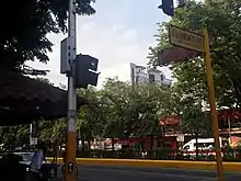 Street sign of J. Llorente Street, Cebu City