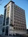 Ruins of the Bisbee building in 2011