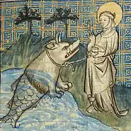 St. Martha and tarasque