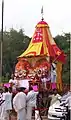 ISKCON Rath Yatra at Thiruvananthapuram, India.