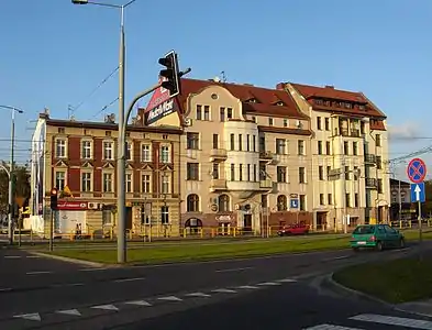 Frontages from Jagiellońska street