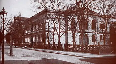 The building ca. 1915