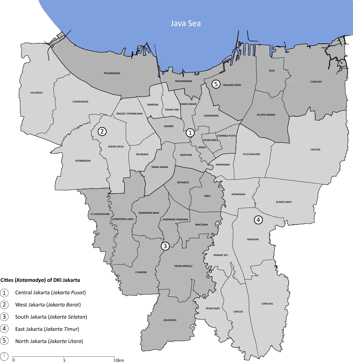 Pegadungan is located in Jakarta