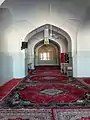 Inside the mosque