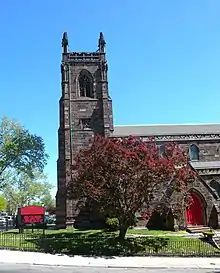 High Street Presbyterian Church, Newark, New Jersey, 1850-52.