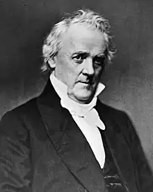 Photograph of an elderly James Buchanan