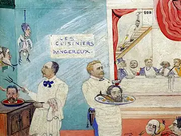 The Dangerous Cooks (1896), oil on panel, 38 x 46 cm., private collection