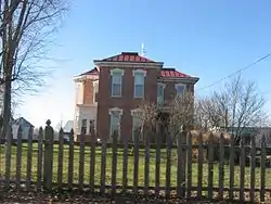 The James Haines Farm, a historic site in the township