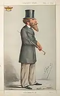 The Duke of Abercorn by Carlo Pellegrini ("Ape") in the 25 September 1869 issue