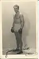 Image of the boxer signed for fan in 1932