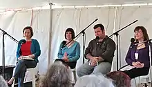 Jane Hutcheon, Niki Savva, unknown male, Michele Nayman