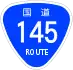 National Route 145 shield