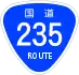 National Route 235 shield