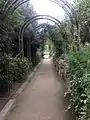 Pergola in the Jardin du Bassin de l'Arsenal