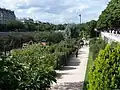 Pathway in the Jardin du Bassin de l'Arsenal