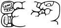 Jasaw Chan Kʼawiil II's signature