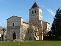 The church Saint-Robert in La Chapelle-Saint-Robert