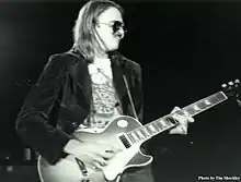 Curelewski performing in 1974