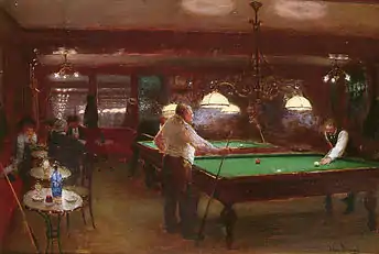 La Partie De Billard